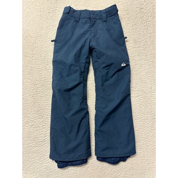 Quiksilver Boys Snowboarding Ski Snow Pants Size XS - Picture 1 of 7